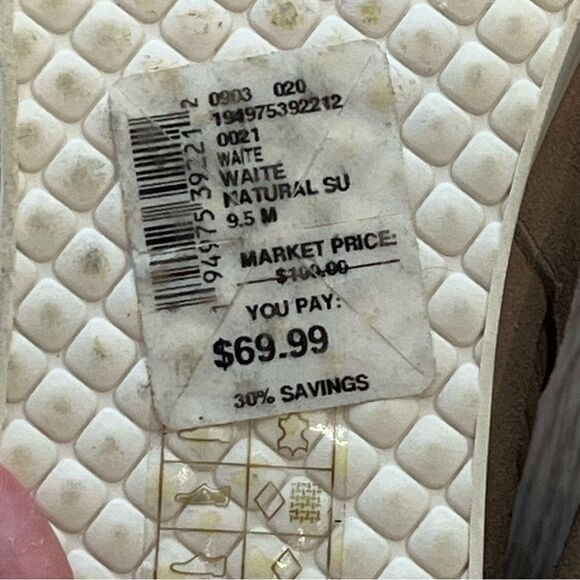 Dolce Vita Waite Suede Platform Wedge Sneaker Booties in Taupe NWT! Size 9 1/2 - Picture 8 of 11